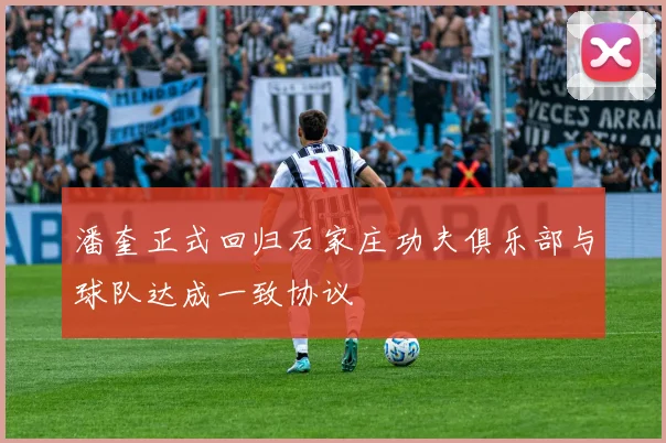 潘奎正式回归石家庄功夫俱乐部与球队达成一致协议