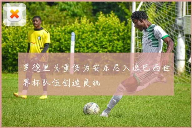 罗德里戈重伤为安东尼入选巴西世界杯队伍创造良机